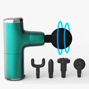 LIFELONG Wireless Llgm36 Powerful Gun Massager With 4 Heads