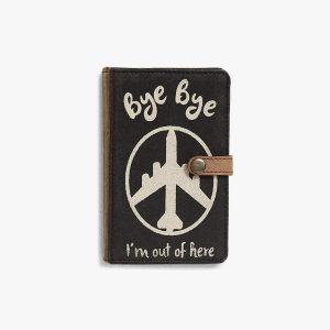 MONA B Passport Wallet Canvas